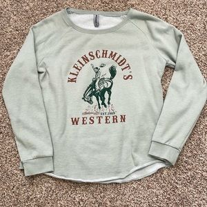 Women’s western sweatshirt size medium